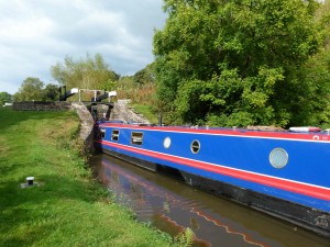 Bosley bottom lock: 114 locks since we left Huddersfield