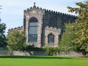 Astbury parish church